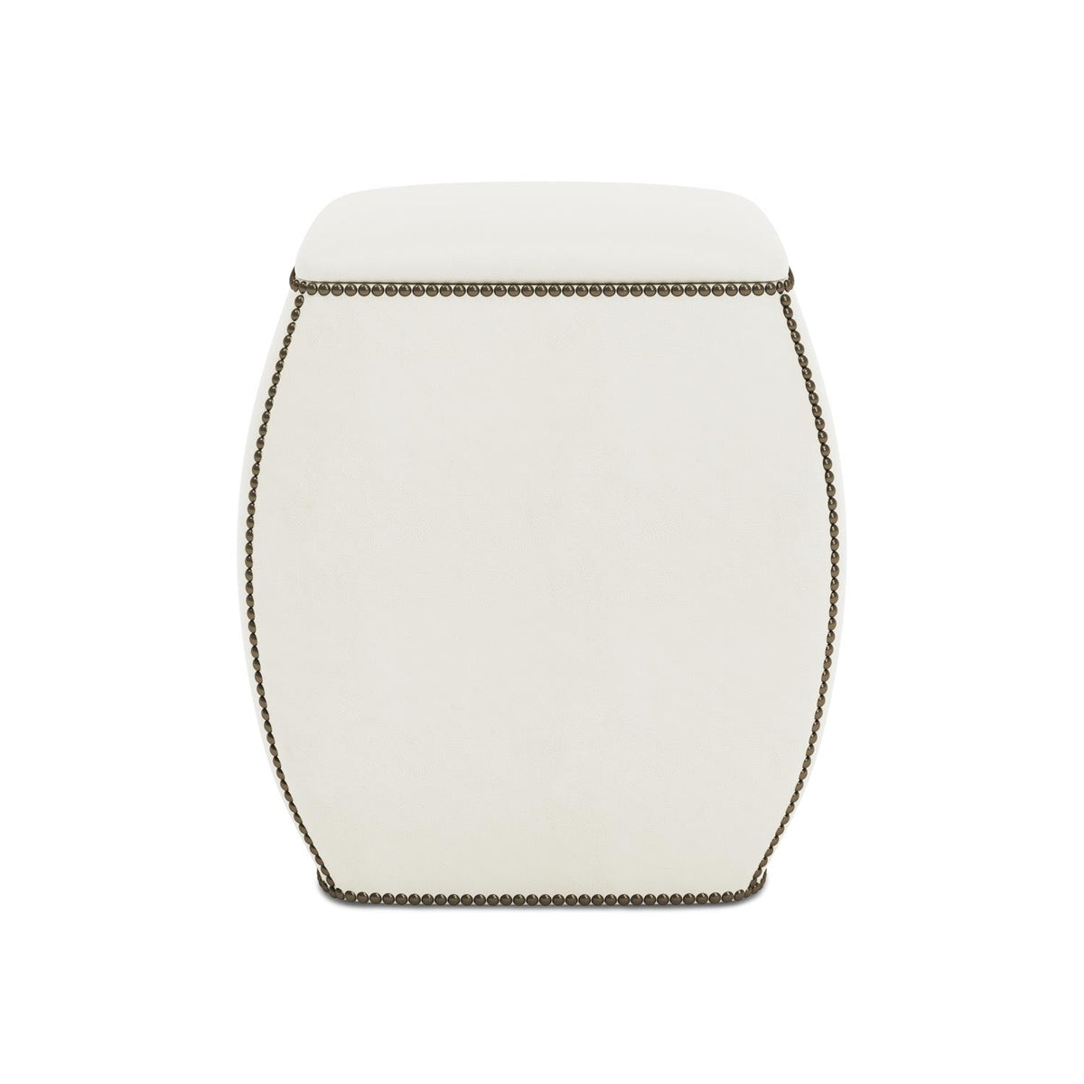Delta Leather Ottoman by Bernhardt