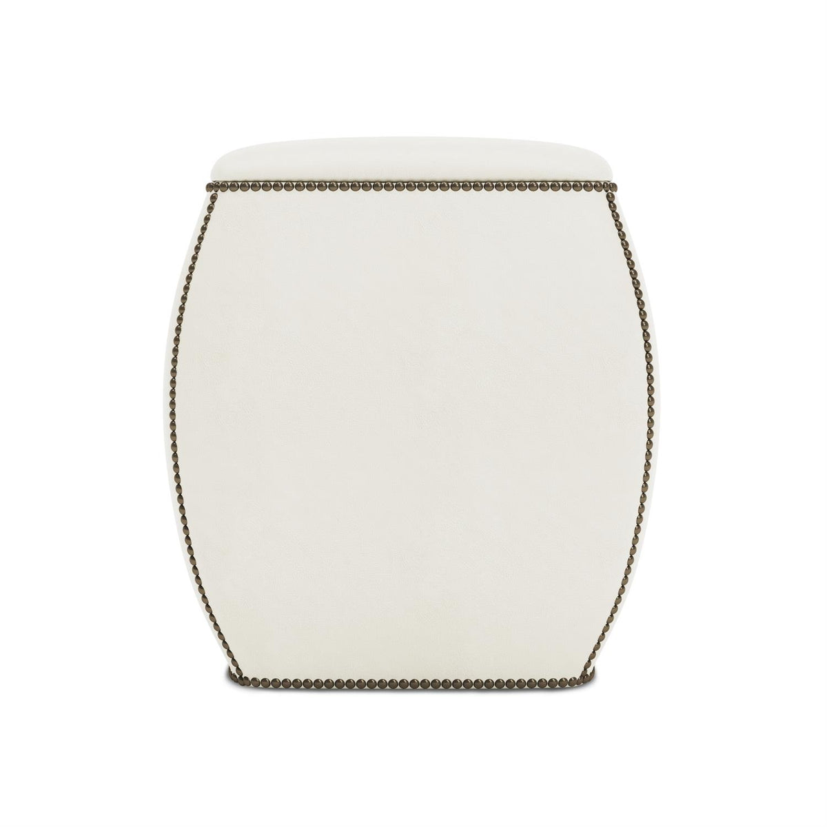 Delta Leather Ottoman by Bernhardt