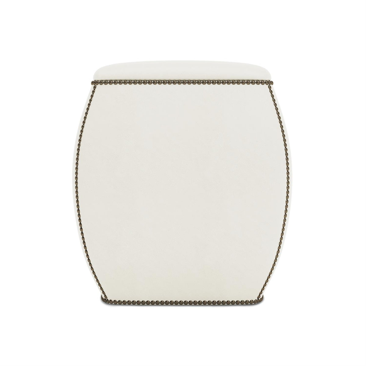Delta Leather Ottoman by Bernhardt