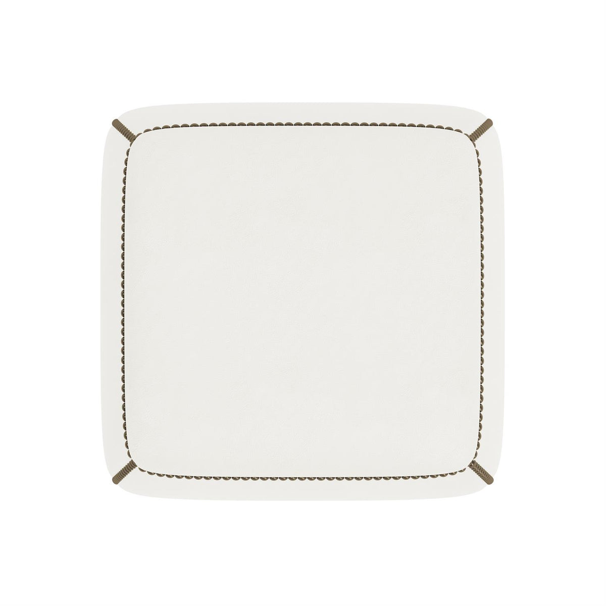 Delta Leather Ottoman by Bernhardt
