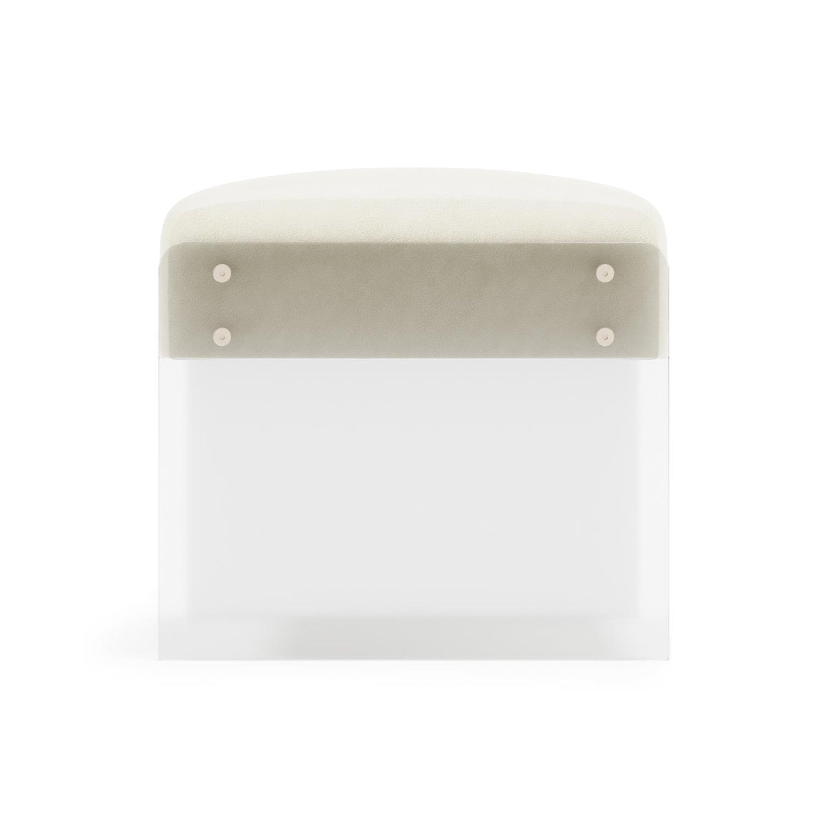 Jasper Leather Ottoman by Bernhardt