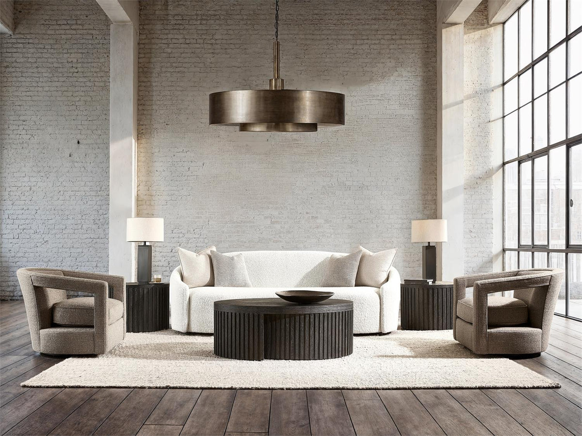 Alana Fabric Swivel Chair (N1118S) by Bernhardt