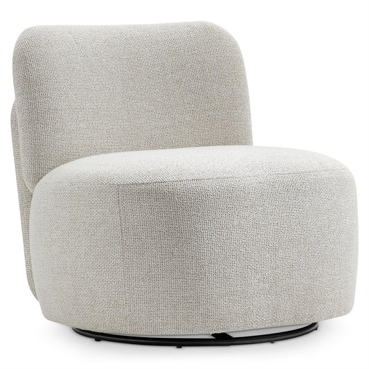 Iris Fabric Swivel Chair by Bernhardt