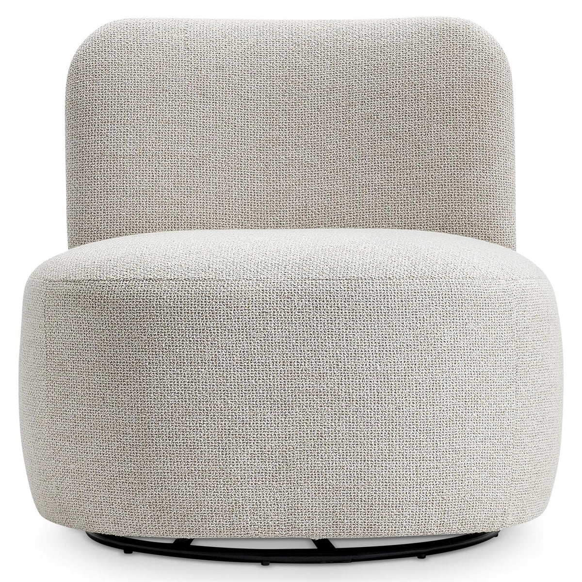Iris Fabric Swivel Chair by Bernhardt