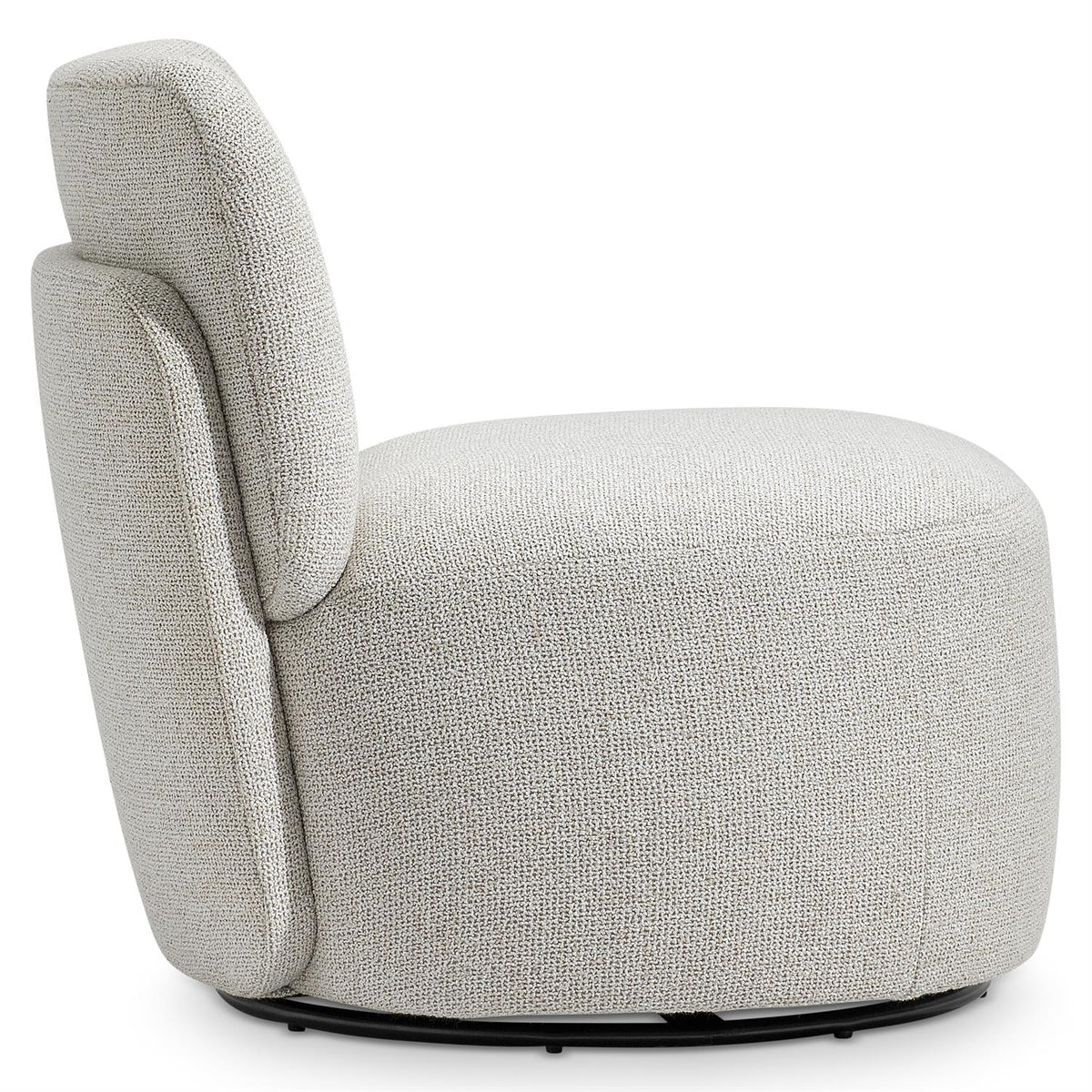 Iris Fabric Swivel Chair by Bernhardt