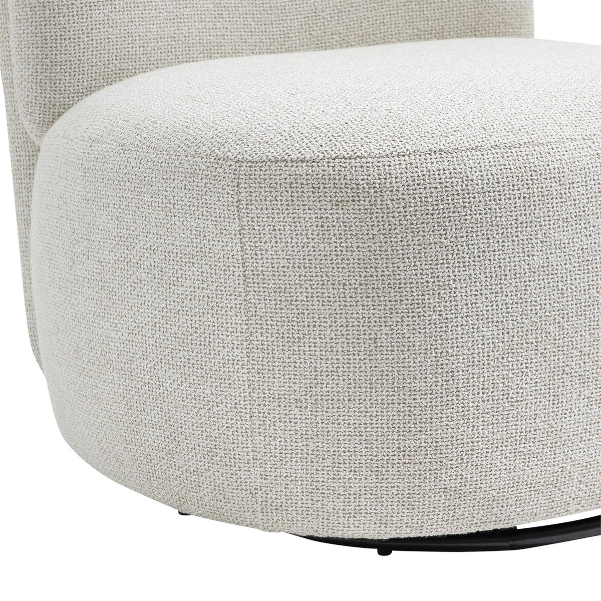 Iris Fabric Swivel Chair by Bernhardt
