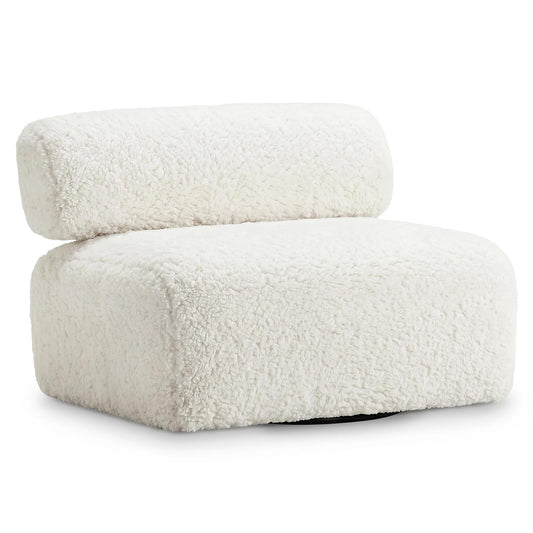 Paley Shearling Swivel Chair (N153SCO) by Bernhardt