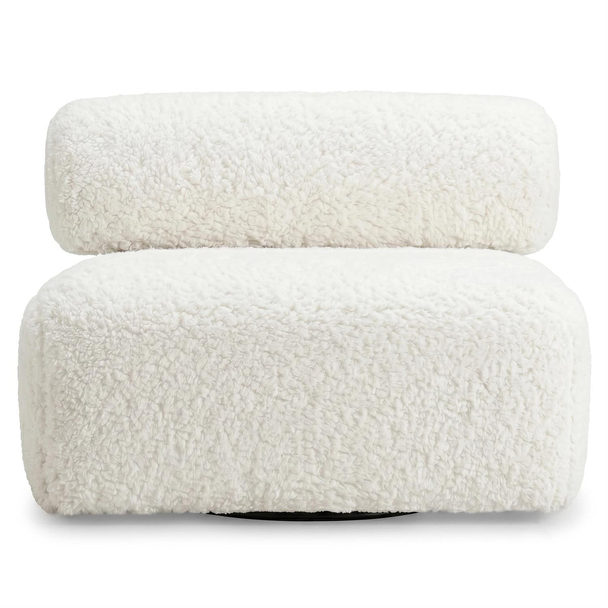 Paley Shearling Swivel Chair (N153SCO) by Bernhardt