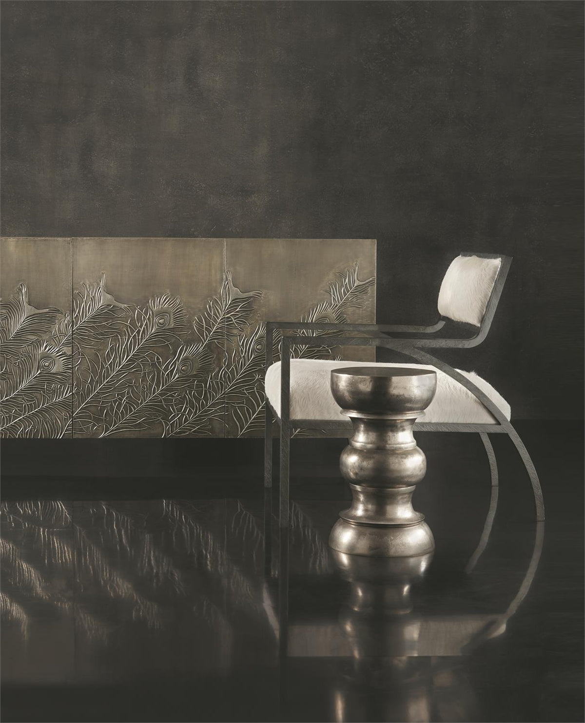 Cohen Leather Chair by Bernhardt