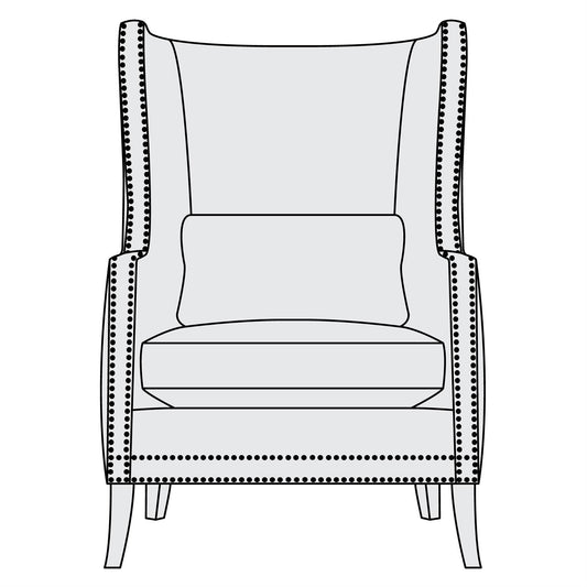 Kingston Leather Chair (N1712LQ) by Bernhardt