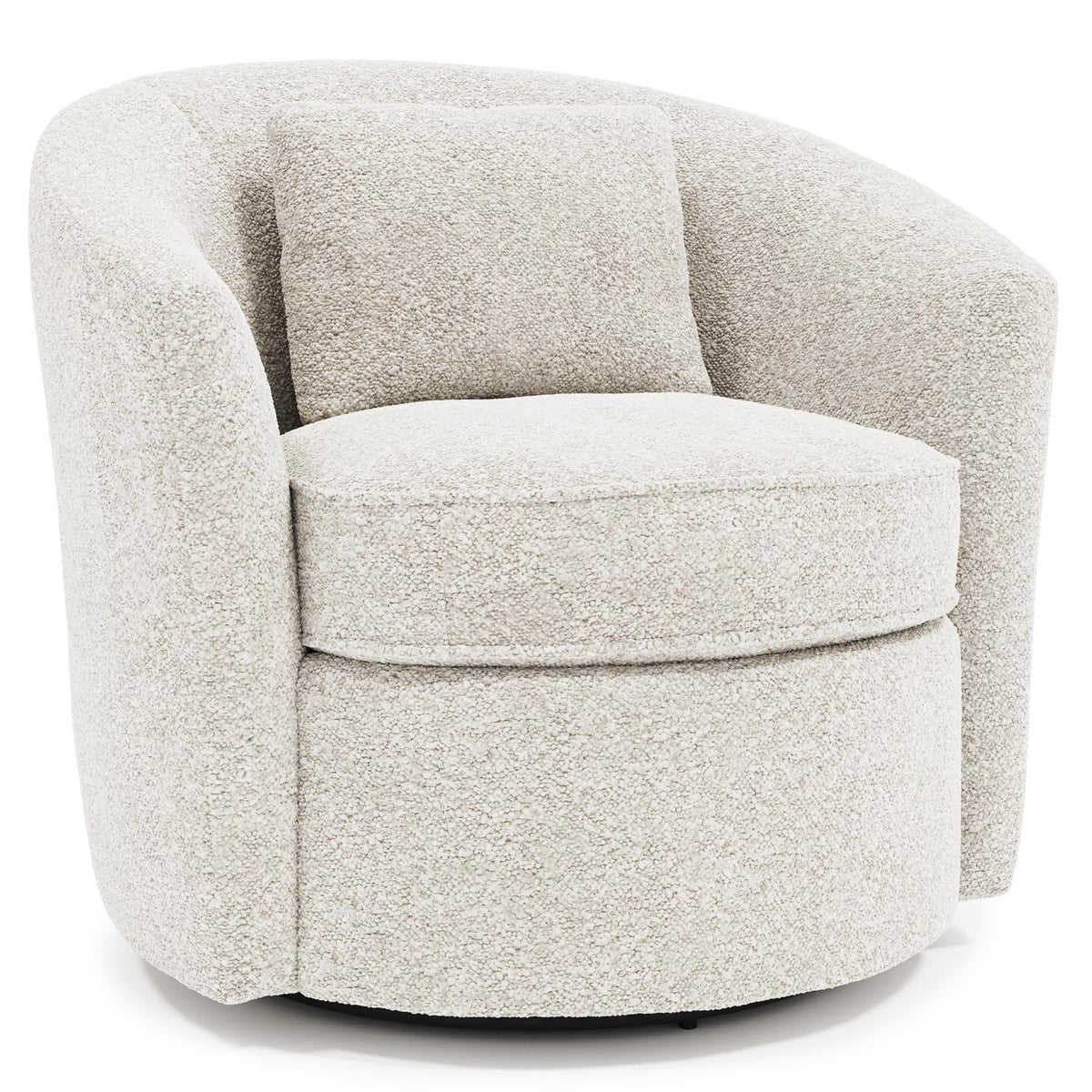 Elizabeth Fabric Swivel Chair by Bernhardt