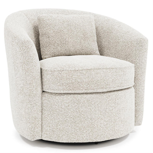 Elizabeth Fabric Swivel Chair by Bernhardt