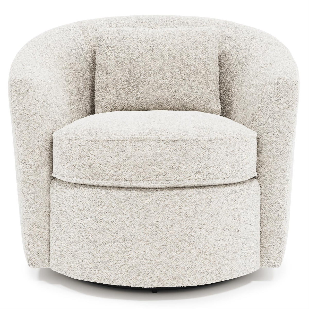 Elizabeth Fabric Swivel Chair by Bernhardt