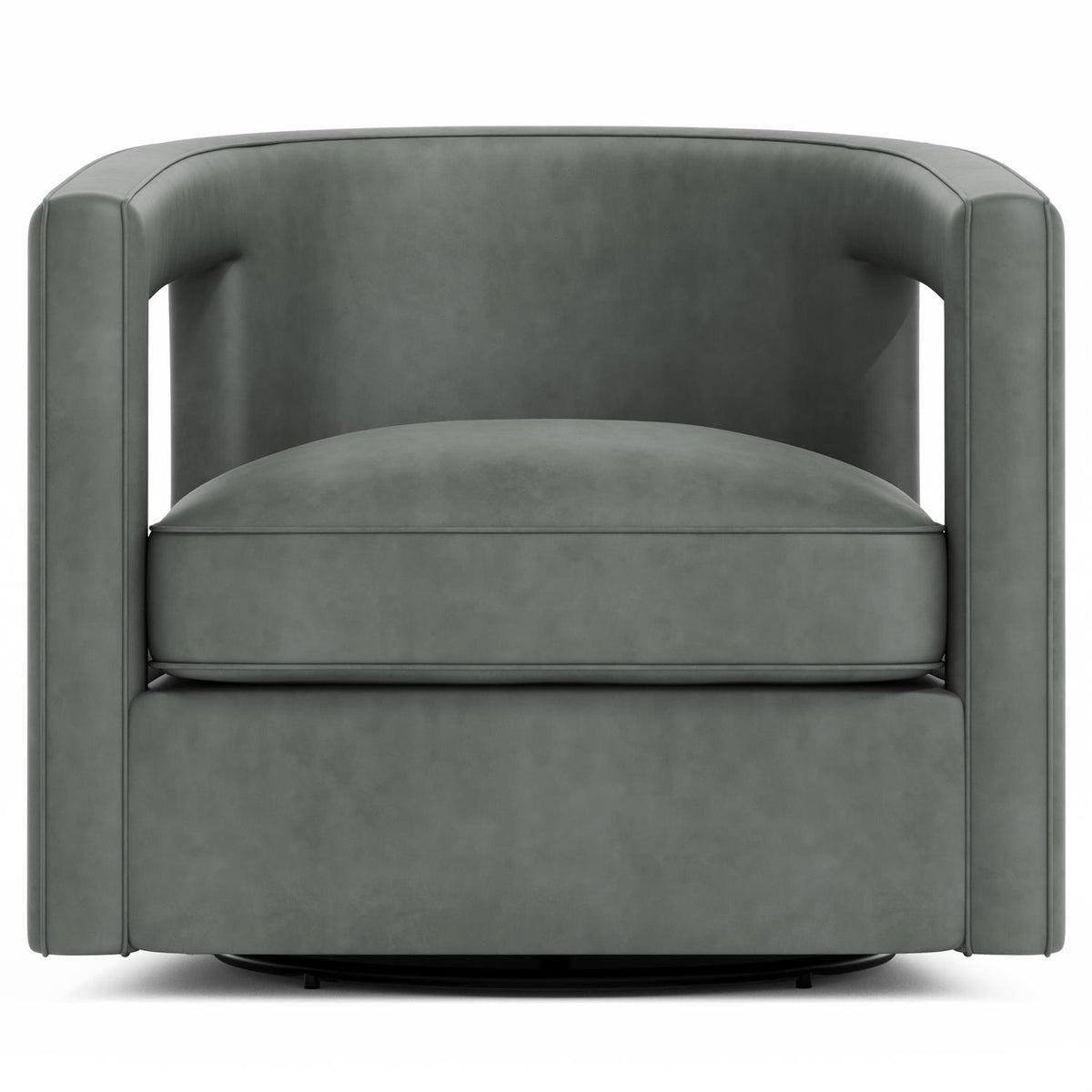 Alana Leather Swivel Chair (N18SLXQ) by Bernhardt