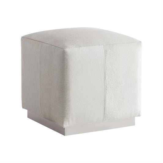 Aspen Leather Ottoman by Bernhardt