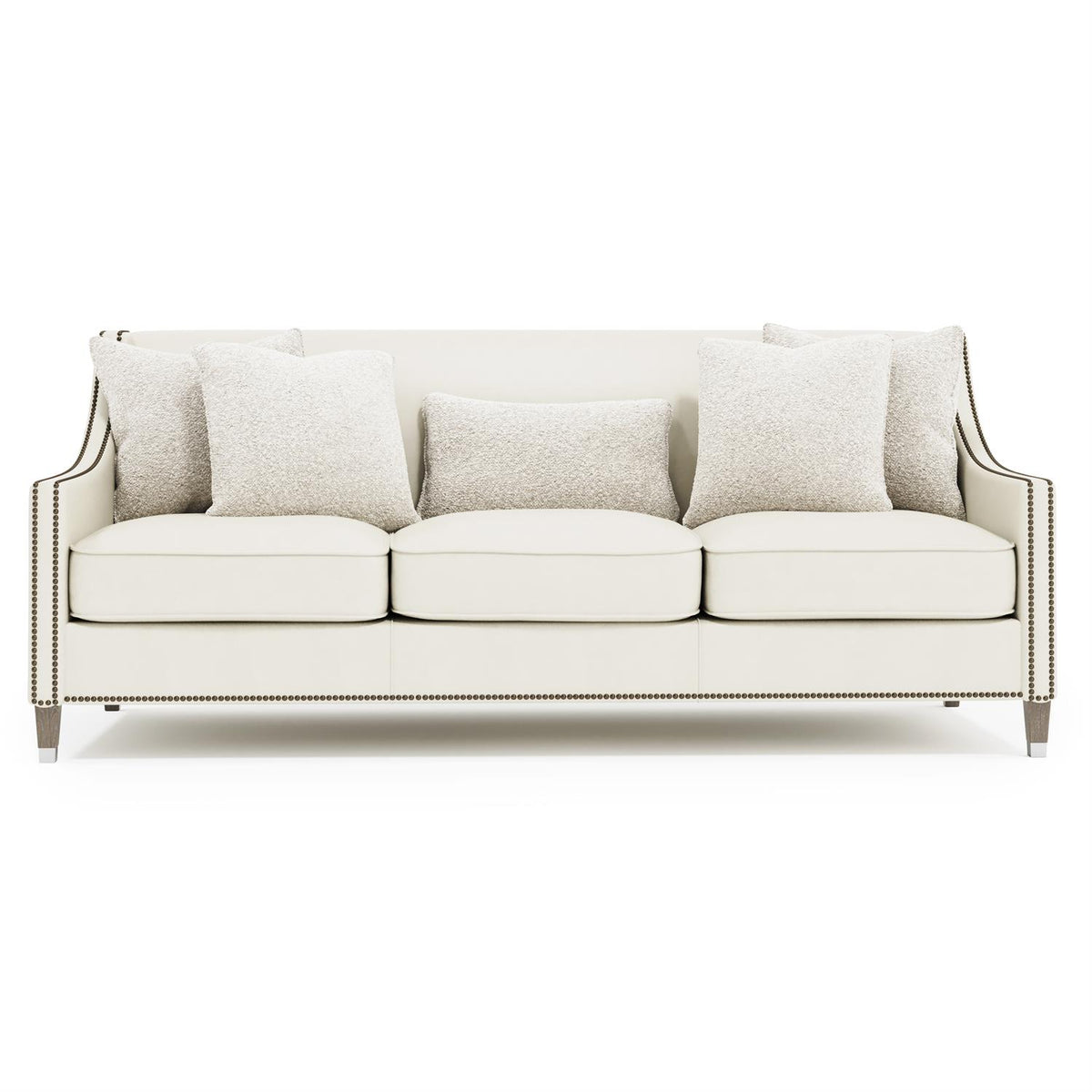Palisades Leather Sofa (N2876L) by Bernhardt