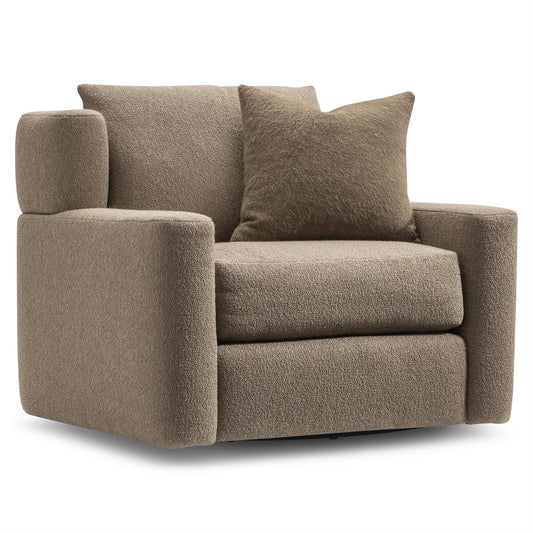Laurent Fabric Swivel Chair by Bernhardt