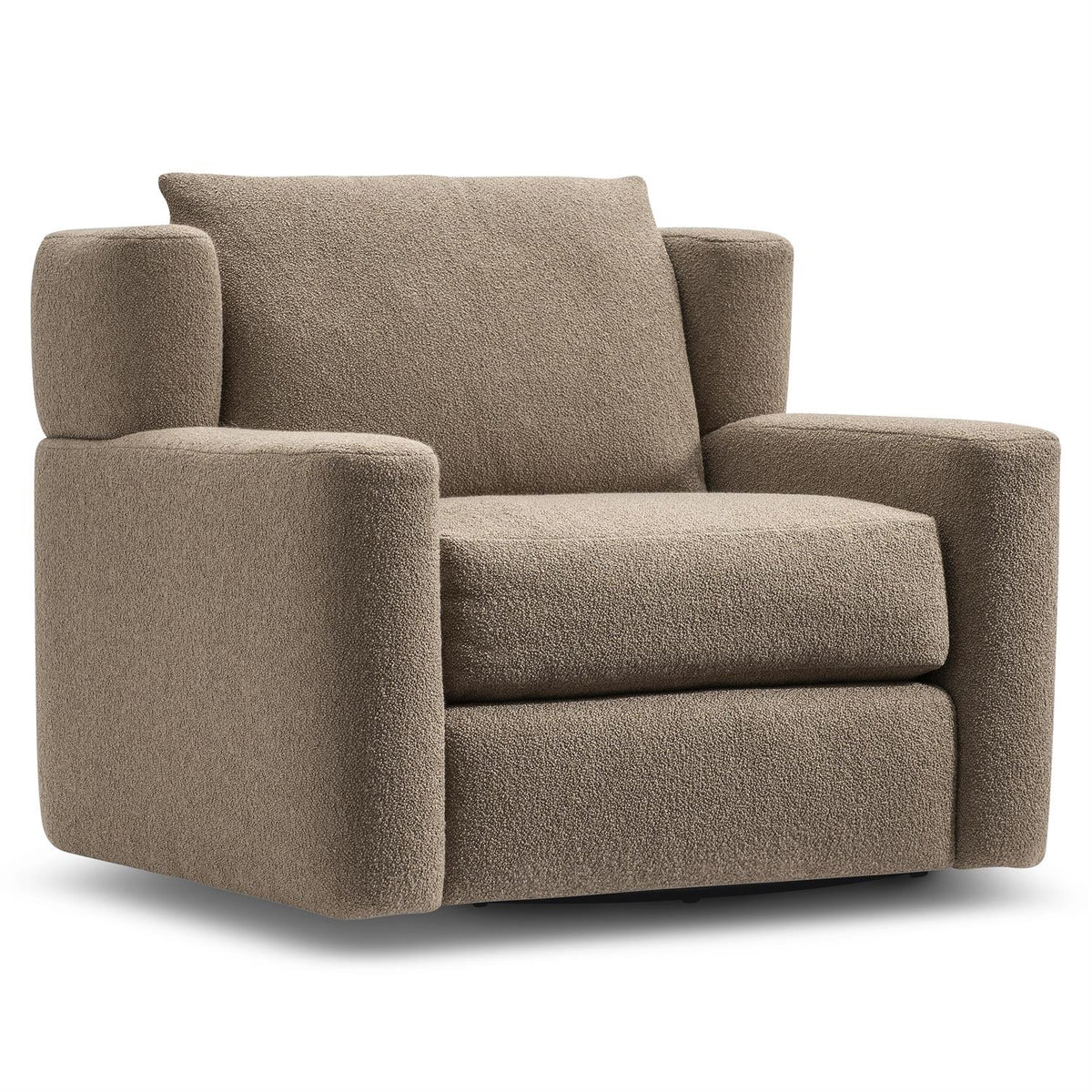 Laurent Fabric Swivel Chair by Bernhardt