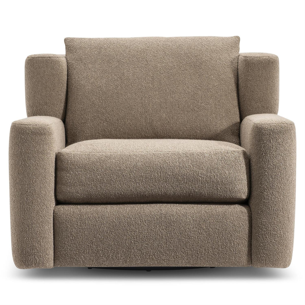 Laurent Fabric Swivel Chair by Bernhardt