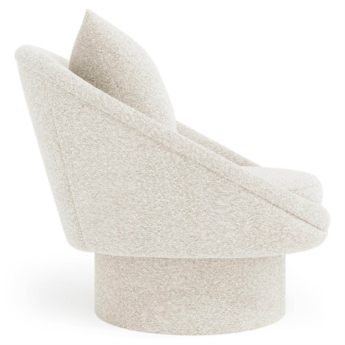 Lucia Fabric Swivel Chair by Bernhardt