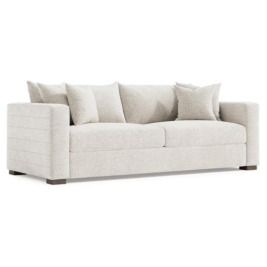 Helena Fabric Sofa Wood Foot by Bernhardt