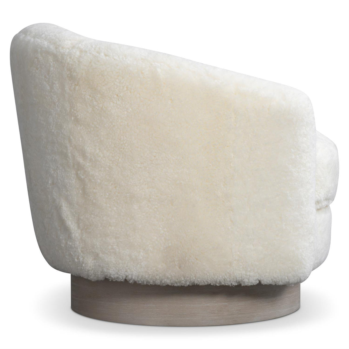 Camino Shearling Swivel Chair (N5712ST) by Bernhardt
