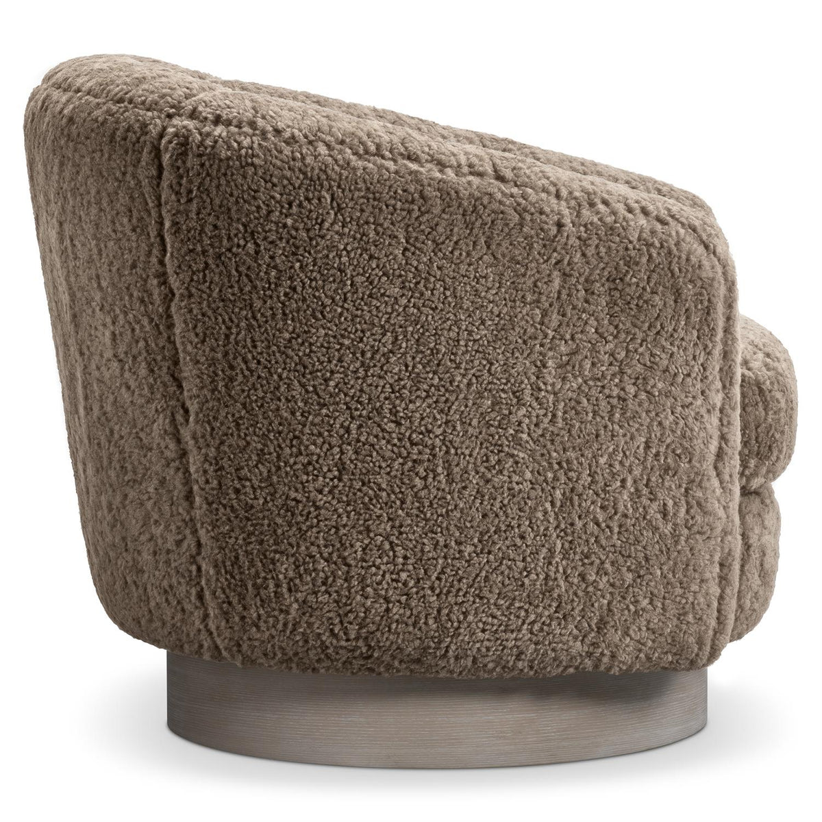 Camino Shearling Swivel Chair (N5712SV) by Bernhardt