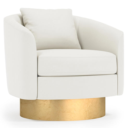 Camino Leather Swivel Chair (N5713SL) by Bernhardt
