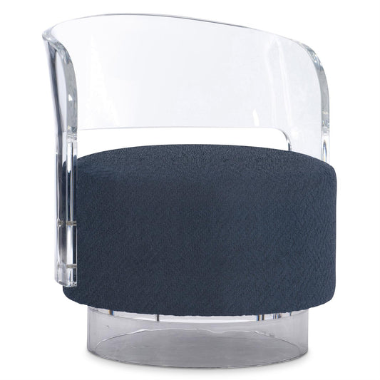 Angelina Fabric Swivel Chair by Bernhardt
