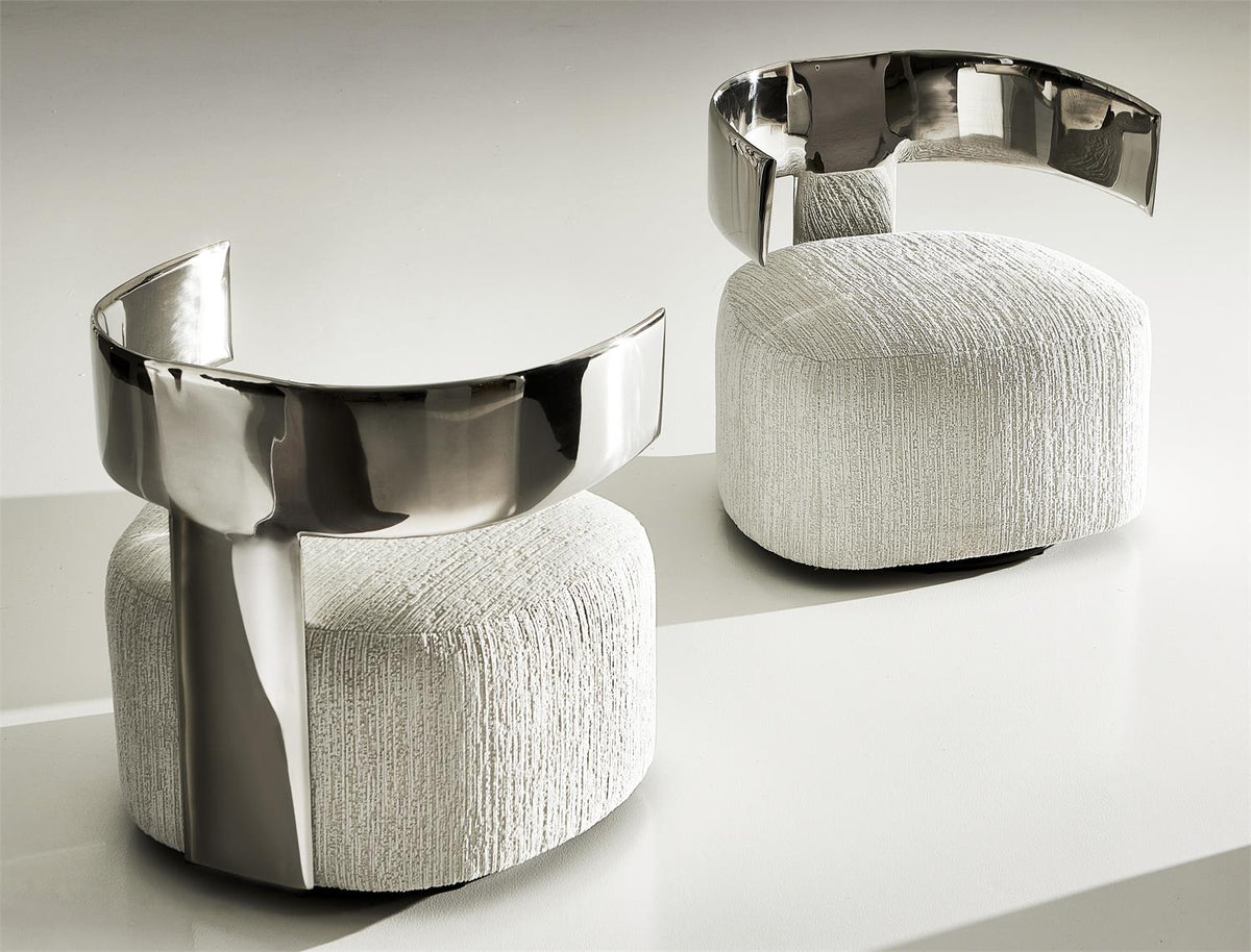 Ares Fabric Swivel Chair by Bernhardt