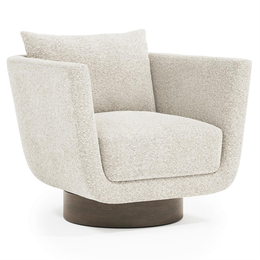 Gemma Fabric Swivel Chair by Bernhardt
