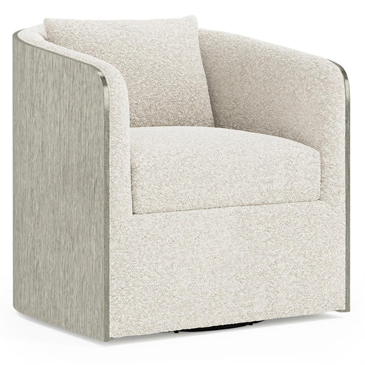 Eliot Fabric Swivel Chair by Bernhardt