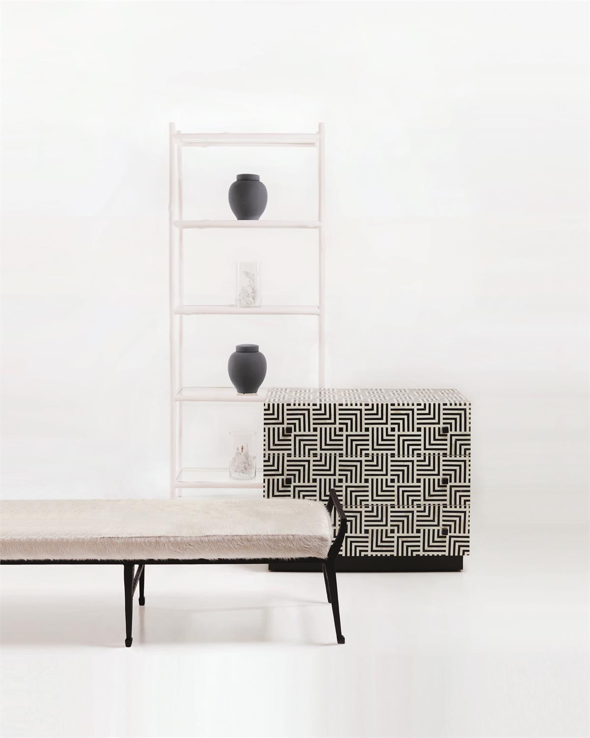 Mansfield Leather Bench by Bernhardt