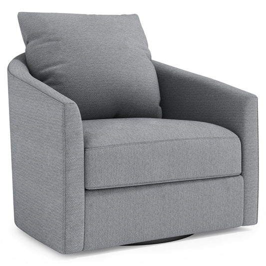 Astoria Fabric Swivel Chair (N9022SQ) by Bernhardt