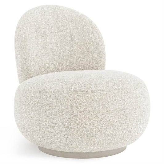 Lulu Fabric Swivel Chair by Bernhardt