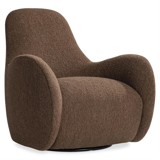 Tucci Fabric Swivel Chair by Bernhardt