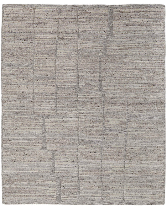 Navaro 8912F Gray/Brown Rug by Feizy