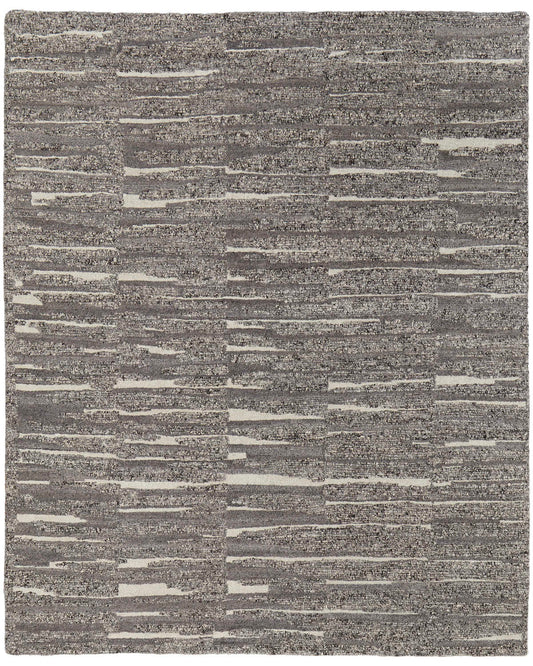 Navaro 8914F Charcoal/Ivory Rug by Feizy