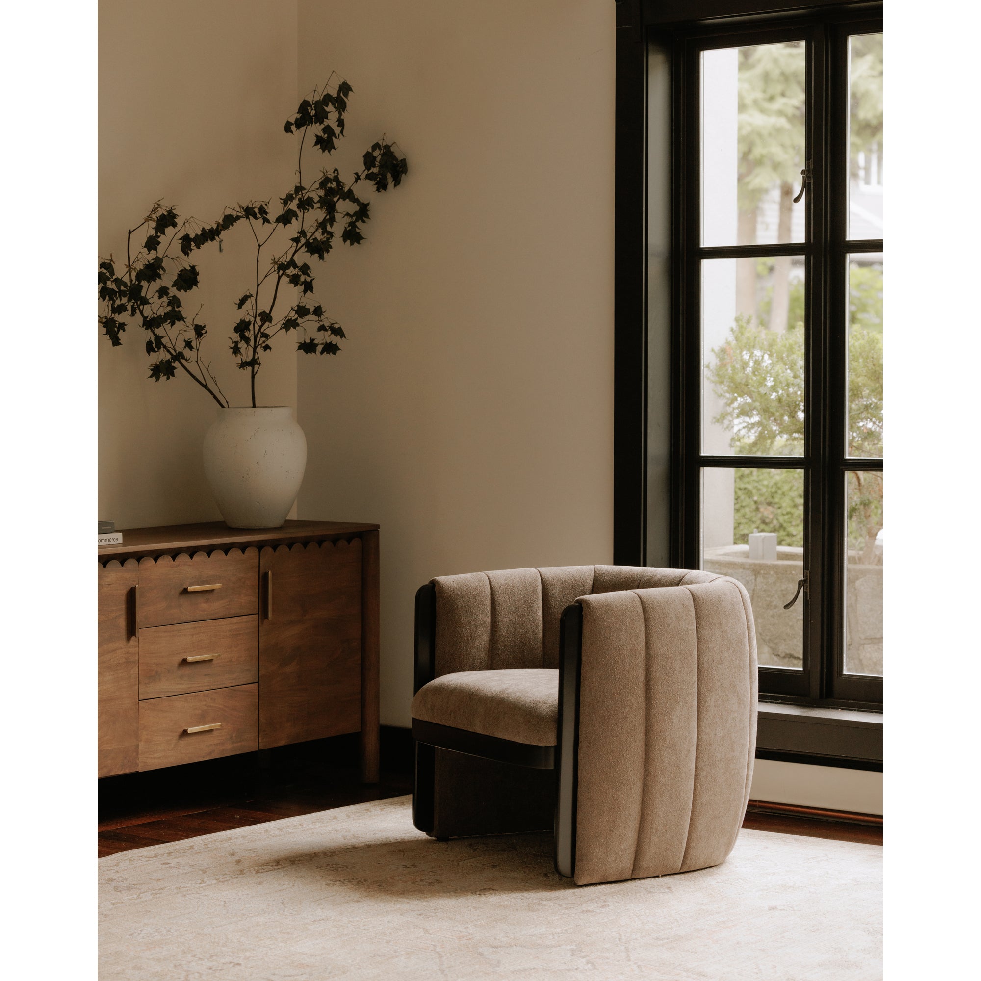 Francis Accent Chair Taupe