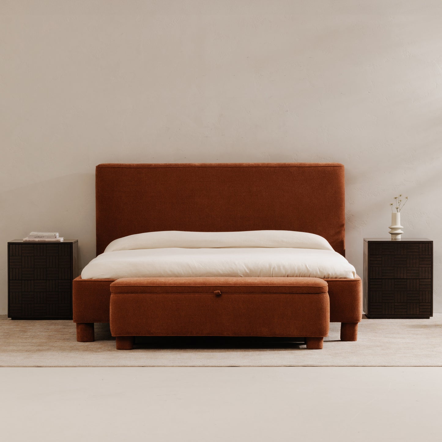 Ichigo Storage Bench Deep Orange by Moe's Home