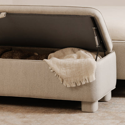Ichigo Storage Bench Light Grey