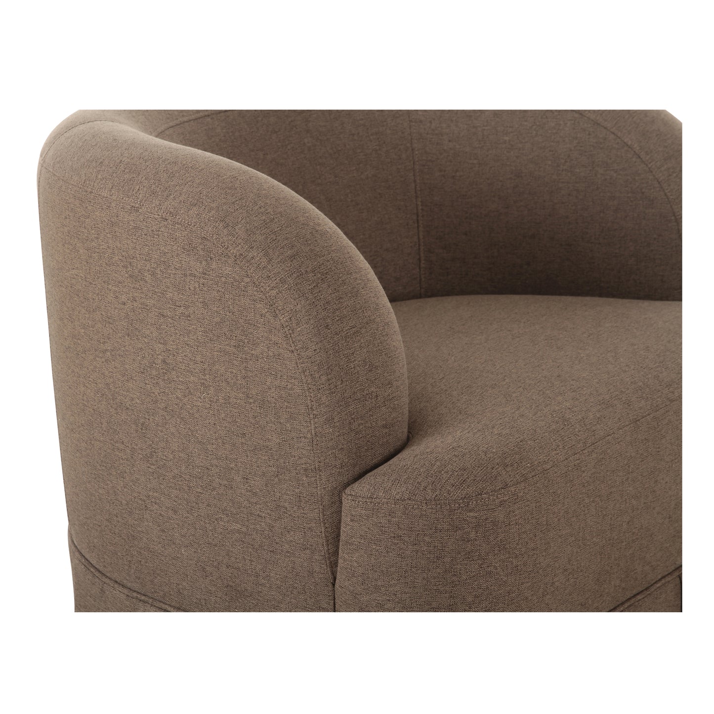 Maren Swivel Chair Brown by Moe's Home