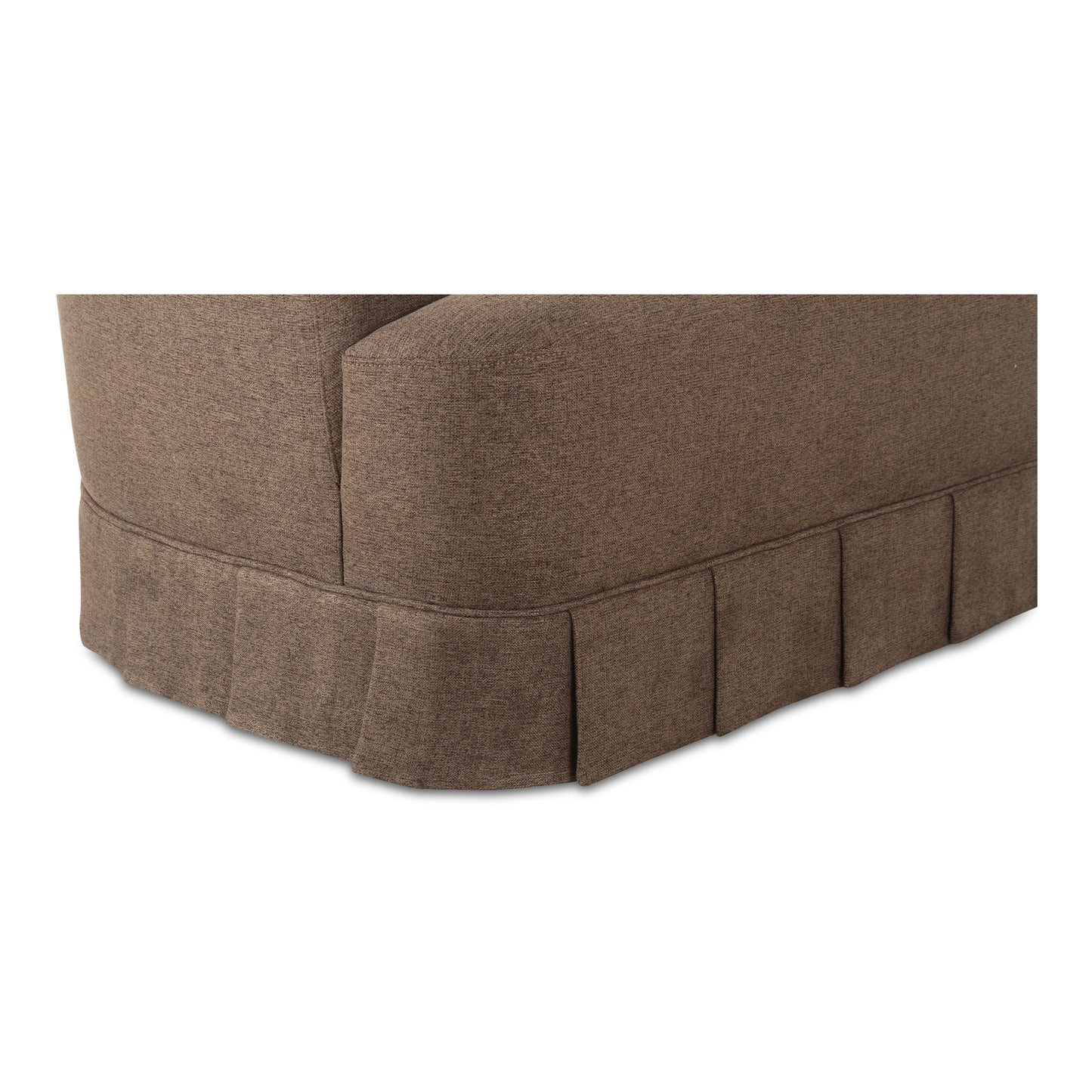 Maren Swivel Chair Brown by Moe's Home