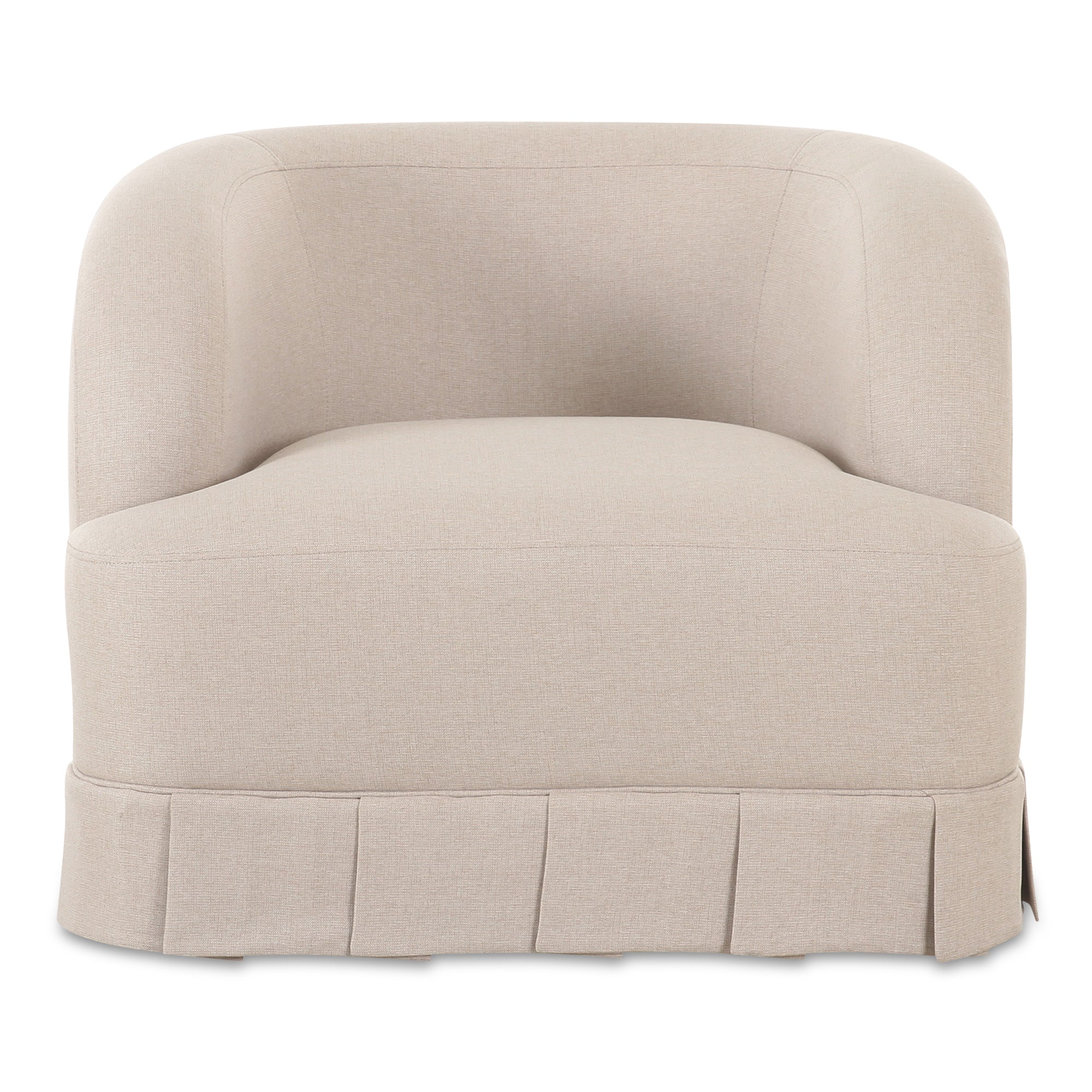 Maren Swivel Chair Beige | Beige