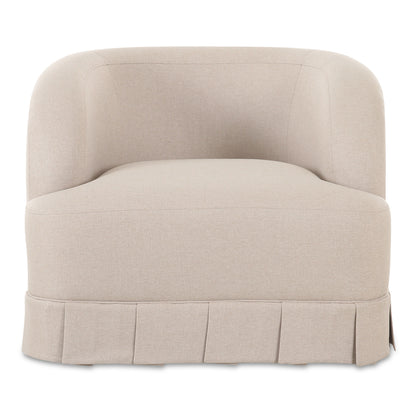 Maren Swivel Chair Beige | Beige