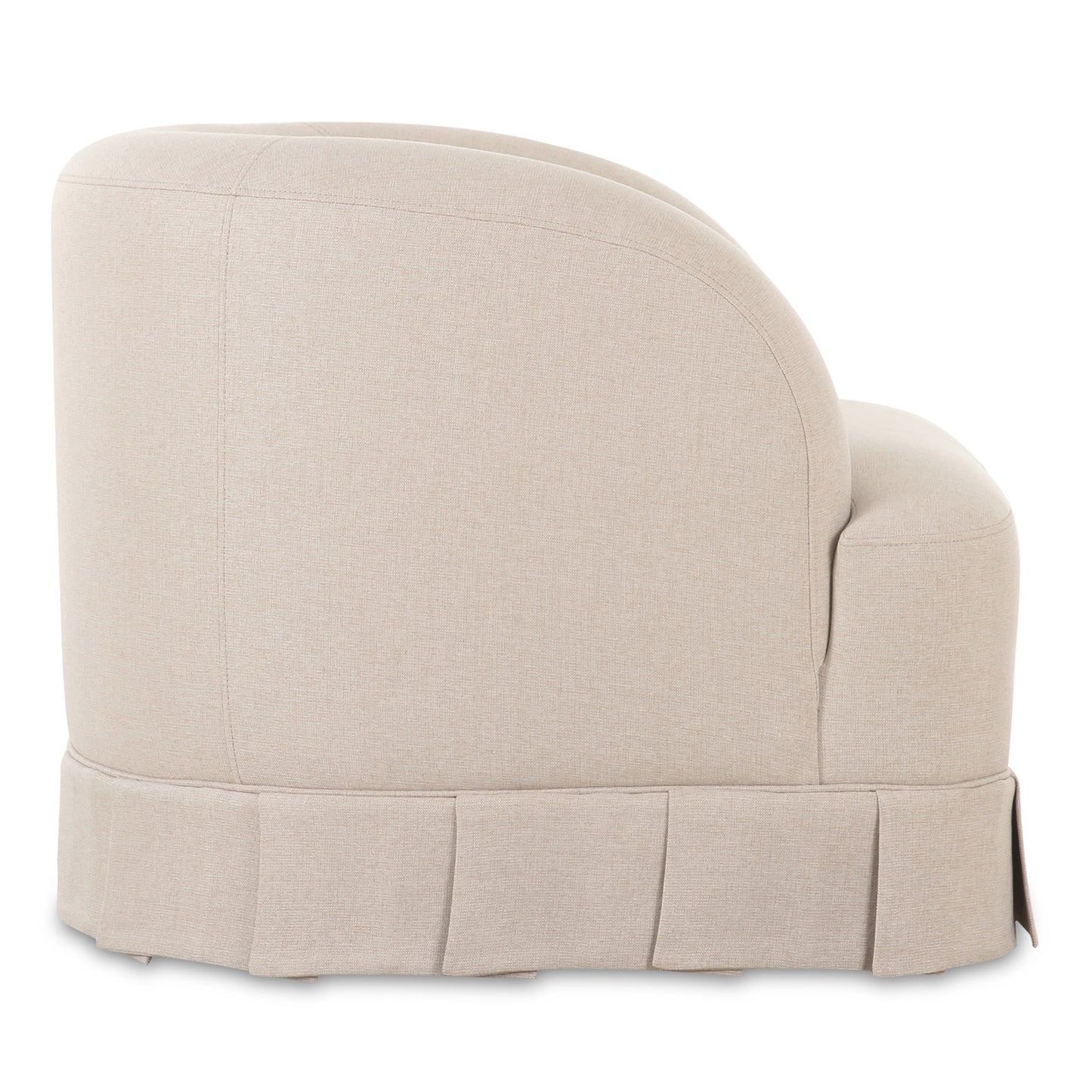 Maren Swivel Chair Beige by Moe's Home