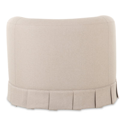 Maren Swivel Chair Beige