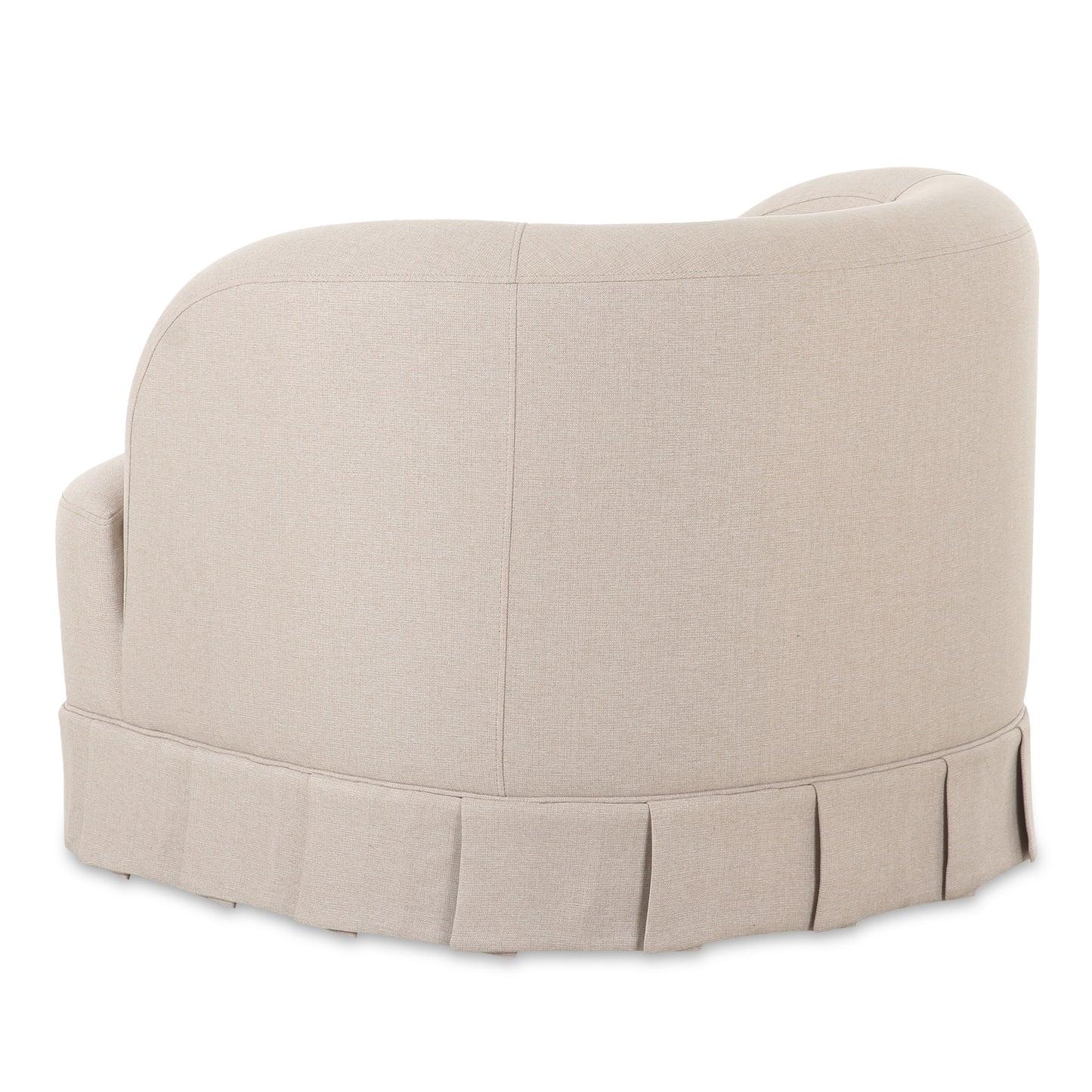 Maren Swivel Chair Beige by Moe's Home