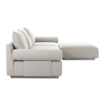 Rosello Lounge Modular Sectional Light Grey