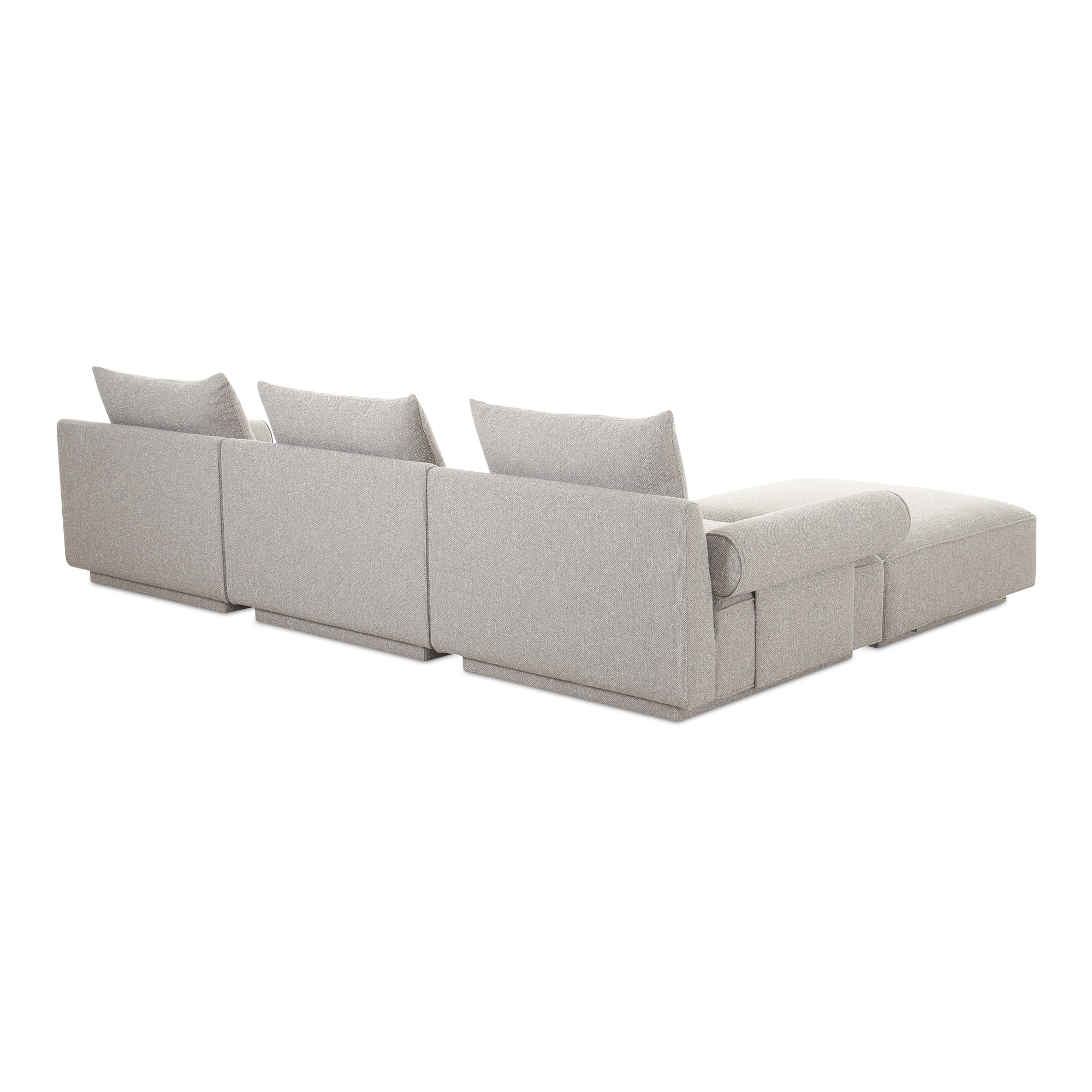 Rosello Lounge Modular Sectional Light Grey